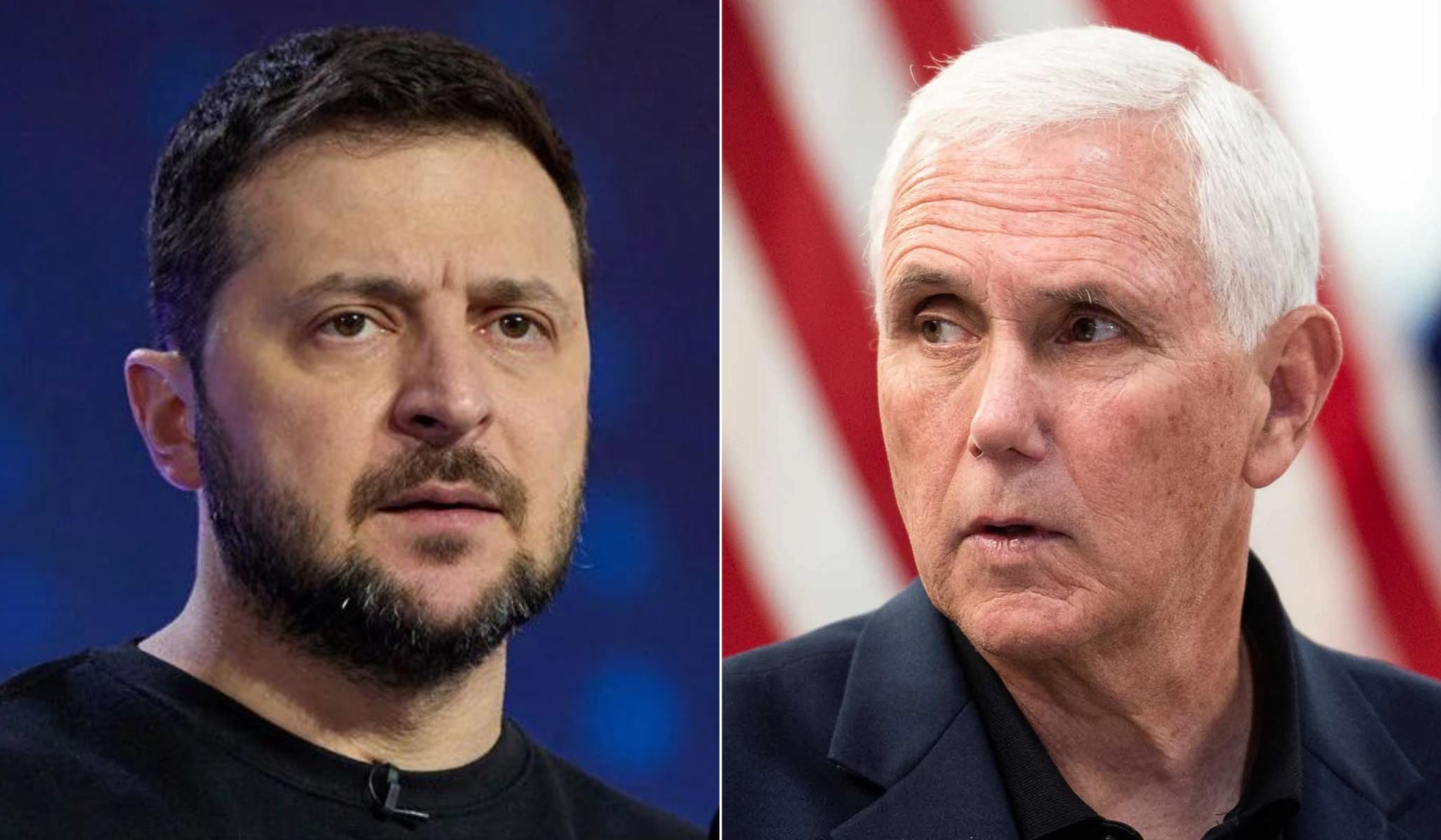NextImg:The Corner: Pence Meets Zelensky in Kyiv