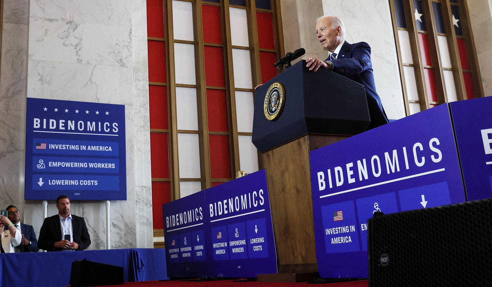 NextImg:Bidenomics Spin vs. Economic Reality