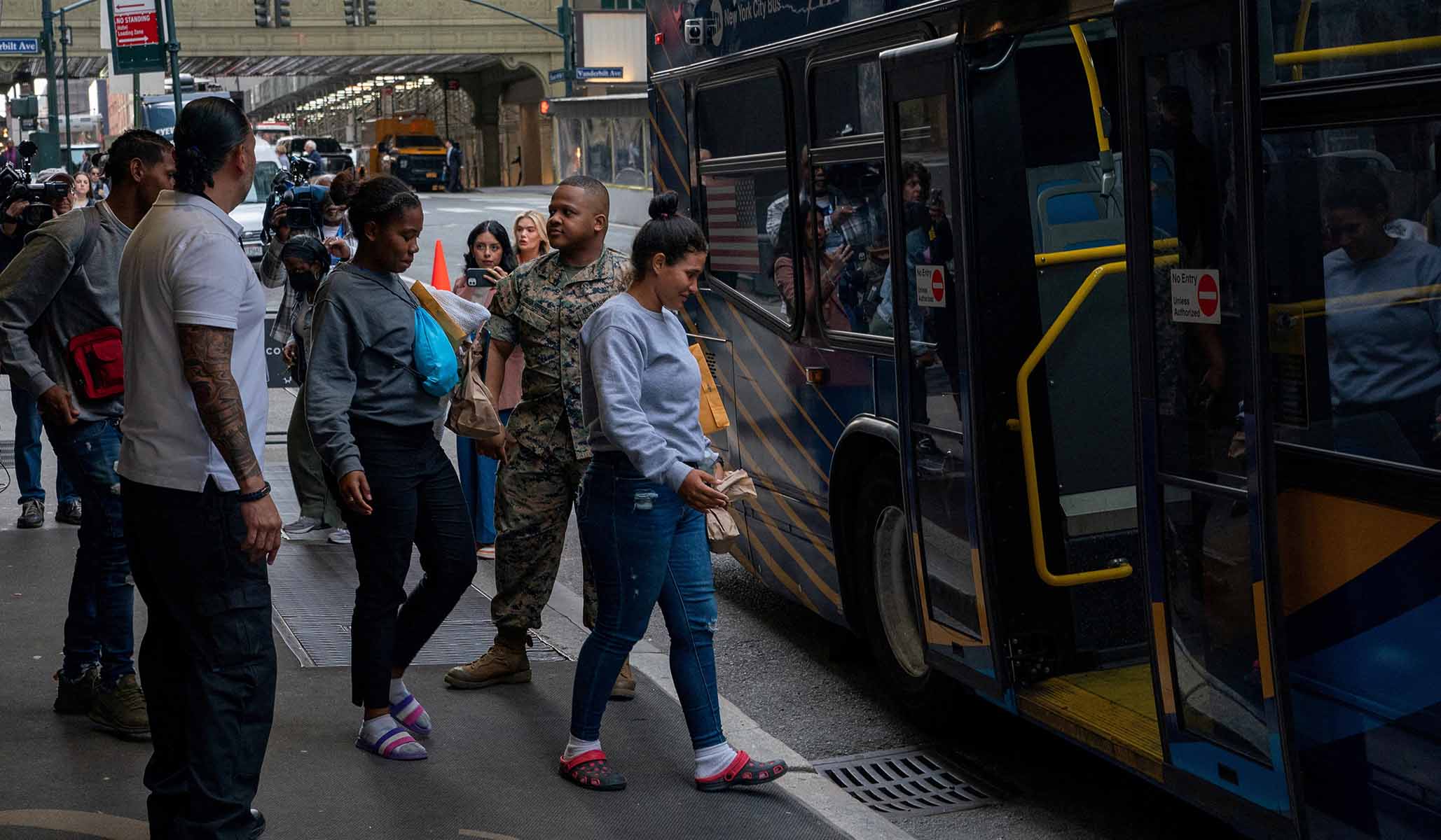 NextImg:‘No More Room’: NYC Posts Fliers at Southern Border Discouraging Illegal Immigrants from Coming to City